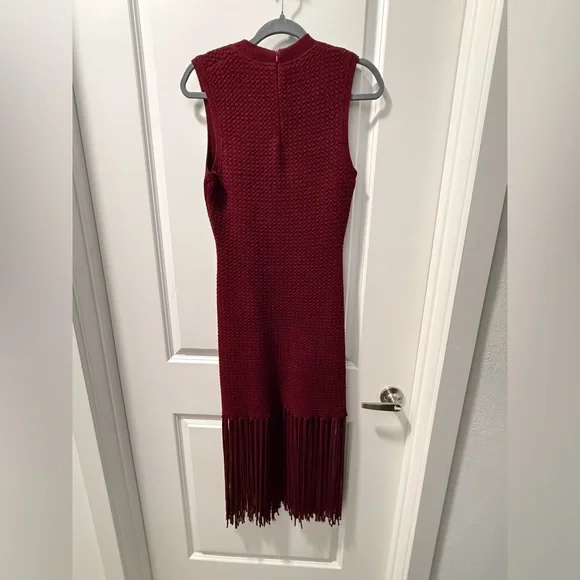 Sandro Carlita Velvet Knit Dress - Picture 4 of 5